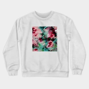 Abstract colorful background with hand-painted texture. Watercolor painting with splashes, drops of paint, paint smears. Design for the  fabric, wallpapers, covers and packaging, wrapping paper. Crewneck Sweatshirt